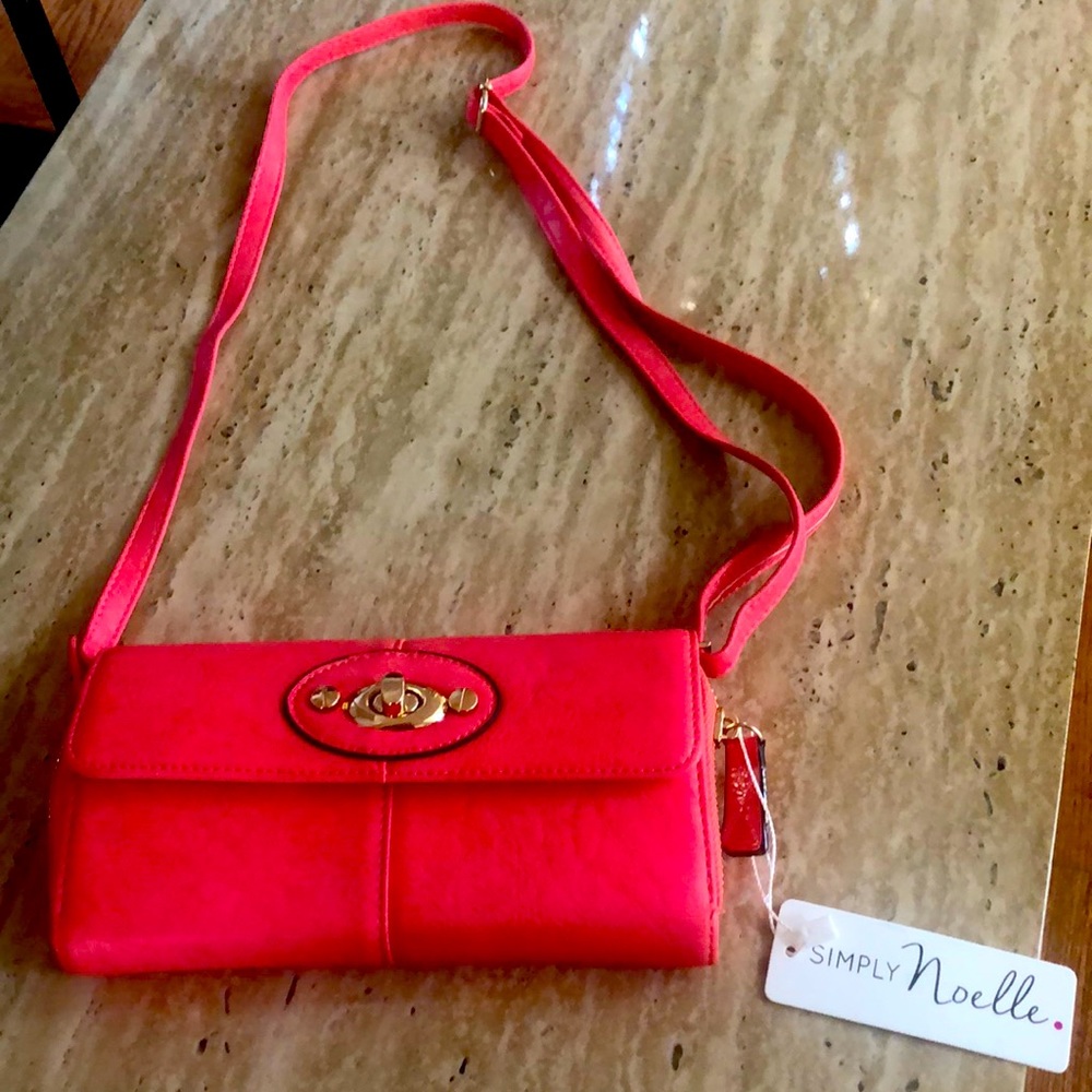 NEW Simply Noelle clutch or shoulder bag